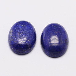 Lapislázuli Teñidos naturales lapis lazuli cabochons ovales, 30x22x7 mm