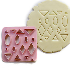Треугольник Абс пластик пластилин инструменты, резцы глины, инструменты моделирования, розовые, треугольные, 10x10 см