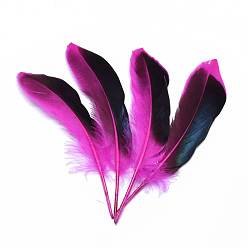 Magenta Feather Costume Accessories, Dyed, Magenta, 115~160x20~35mm
