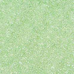 (172) Pale Green Transparent Rainbow Toho perles de rocaille rondes, perles de rocaille japonais, (172) arc-en-ciel transparent vert pâle, 11/0, 2.2mm, Trou: 0.8mm, environ 50000 pcs / livre