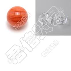 Quartz CRASPIRE 2Pcs 2 Style Natural Quartz Crystal Ball, Round, with Acrylic Jewelry Display Stand, Ball: 35.5mm