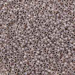 (741) Copper Lined Alabaster TOHO Round Seed Beads, Japanese Seed Beads, (741) Copper Lined Alabaster, 11/0, 2.2mm, Hole: 0.8mm, about 5555pcs/50g