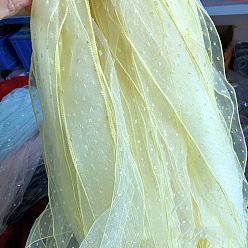 Светло-желтый Лента из сирсакера, для галстука бантом, пришить аксессуары для заколки для волос, светло-желтый, 2 дюйм (50 мм), около 27.34 ярдов (25 м) / мешок