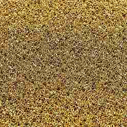 (715) Light Gold Metallic Toho perles de rocaille rondes, perles de rocaille japonais, (715) or clair métallisé, 15/0, 1.5mm, Trou: 0.7mm, à propos 3000pcs / bouteille, 10 g / bouteille