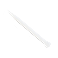 White Reusable Silicone Stirring Sticks, for UV Resin & Epoxy Resin Craft Making, White, 120x12x4.5mm