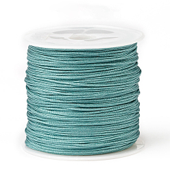 Turquoise Fil de nylon, turquoise, 0.8mm, environ 45 m / bibone 