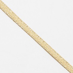 Tan Silver Thread Grosgrain Ribbon for Wedding Festival Decoration, Tan, 1/4 inch(6mm), 1/4 inch, about 100yards/roll(91.44m/roll)