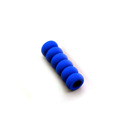 Medium Blue Sponge Pencil Grip, for Diamond Painting Accessories, Column, Medium Blue, 36x10mm