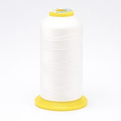 Blanco Hilo de coser de nylon, blanco, 0.2 mm, sobre 700 m / rollo