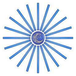 Синий Сургучные палочки, для ретро старинные сургучной печати, синие, 135x11x11 мм