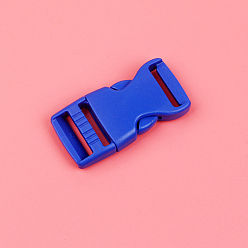Средно-синий Пластиковая регулируемая быстроразъемная боковая пряжка, светло-синий, 32 мм