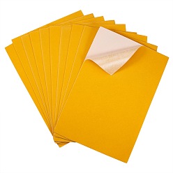 Золотистый Стекающая ткань, самоклеящаяся ткань, золотые, 40x28.9~29 см, 12 листов / комплект