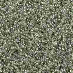 (RR3740) Fancy Lined Streak Perles rocailles miyuki rondes, perles de rocaille japonais, (rr 3740) strie doublée fantaisie, 15/0, 1.5mm, trou: 0.7 mm, sur 5555 pcs / bouteille, 10 g / bouteille
