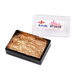 Peru Ink Pad, for Wax Sealing, Scrapbooking, Peru, 57x40x19.8mm