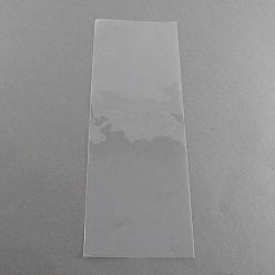 Clear OPP Cellophane Bags, Rectangle, Clear, 25x9cm, Unilateral Thickness: 0.035mm
