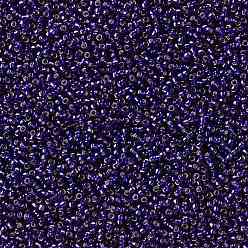 (28D) Dark Cobalt Toho perles de rocaille rondes, perles de rocaille japonais, (28 d) cobalt foncé, 11/0, 2.2mm, Trou: 0.8mm, environ5555 pcs / 50 g