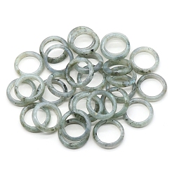 Лабрадорита Простые кольца с натуральным лабрадоритом, внутренний диаметр: 18~20 мм