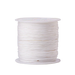 White Nylon Thread, White, 0.5mm, about 147.64yards/roll(135m/roll)