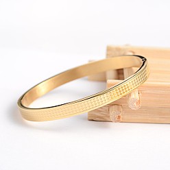Doré  Tailler losange 304 inoxydable bracelets en acier, or, 51x58mm