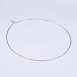 Stainless Steel Color 304 Stainless Steel Choker Necklaces, Stainless Steel Color, Inner Diameter: 13cm