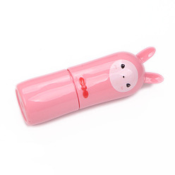 Ярко-Розовый Пластиковый ящик для швейных игл, швейные инструменты, овца, ярко-розовый, 70x23 мм