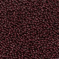(564) Galvanized Cabernet Cuentas de semillas redondas toho, granos de la semilla japonés, (564) cabernet galvanizado, 11/0, 2.2 mm, agujero: 0.8 mm, Sobre 5555 unidades / 50 g