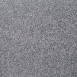 Gray Jewelry Flocking Cloth, Polyester, Self-adhesive Fabric, Rectangle, Gray, 29.5x20x0.07cm, 20pcs/set