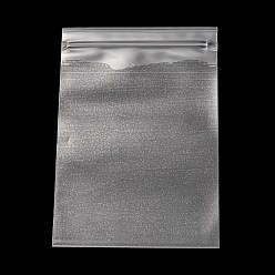 Claro Bolsas transparentes de plástico con cierre de cremallera, bolsas de embalaje resellables, Rectángulo, Claro, 13.2x9x0.15 cm, espesor unilateral: 2.9 mil(0.075mm)