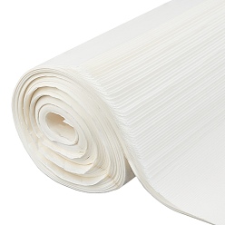 White Chinese Calligraphy Brush Ink Writing Paper, Boiled Bamboo Pulp Paper, for Chinese Writing, White, Paper Size: 138x30cm, about 100sheets/bag