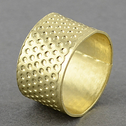 Золотой Кольца сплава цинка, для защиты пальцев и увеличения силы, золотые, 11x16 мм