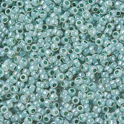 (915) Dark Sea Foam Ceylon Pearl TOHO Round Seed Beads, Japanese Seed Beads, (915) Dark Sea Foam Ceylon Pearl, 11/0, 2.2mm, Hole: 0.8mm, about 50000pcs/pound