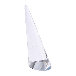 Claro Pantalla anillo de plástico, cono, Claro, 23~25x60~69 mm