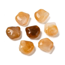 Pérou Perles acryliques transparentes, pentagone, Pérou, 14.5x14.5x6.7mm, Trou: 1.8mm, environ595 pcs / 500 g