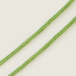 Vert Fil de nylon pour la fabrication de bijoux, verte, 0.8 mm, environ 7~9 m/rouleau