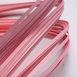 Pink Quilling Paper Strips, Pink, 390x3mm, about 120strips/bag