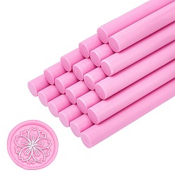 Бледно-Розовый Сургучные палочки, для ретро старинные сургучной печати, розовый жемчуг, 135x11 мм