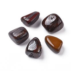 Tiger Iron Natural Tiger Iron Beads, Healing Stones, for Energy Balancing Meditation Therapy, Tumbled Stone, Vase Filler Gems, No Hole/Undrilled, Nuggets, 20~35x13~23x8~22mm