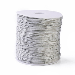 Light Grey Olycraft Polyester Thread, Light Grey, 1.5mm, about 140m/roll