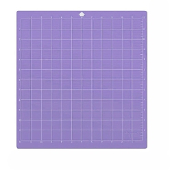 Lilac Square PVC Cutting Mat, Cutting Board, for Craft Art, Lilac, 35.6x33cm