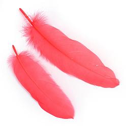 Tomato Goose Feather Costume Accessories, Dyed, Tomato, 160~215x36~47mm