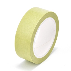 Темный Морско-зеленый DIY сплошной цвет записки декоративные бумажные ленты, самоклеющиеся ленты, темно-зеленый, 15 мм, около 10 м / рулон
