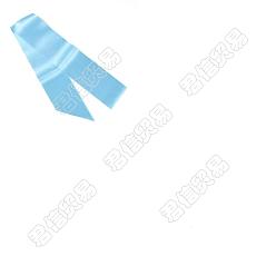 Bleu Ciel Clair Craspire 8pcs ceintures de satin vierges, bretelles, pour la ceinture de reconstitution historique uni bricolage, accessoires de décoration de fête, lumière bleu ciel, 160x95x0.1mm