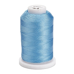 Azul Cielo Hilo de nylon, hilo de coser, 3 -ply, luz azul cielo, 0.3 mm, sobre 500 m / rollo