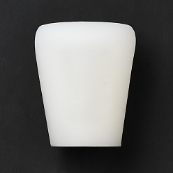 Белый 3d оригами елка DIY силиконовые формы для свечей, для изготовления ароматических свечей, белые, 29.5x8.7x11 см, Внутренний диаметр: 9.8x7.6 cm
