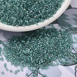 (DB1767) Pétillant Aqua Vert Doublé Cristal AB Perles miyuki delica, cylindre, perles de rocaille japonais, 11/0, (db 1767) cristal étincelant doublé vert aqua ab, 1.3x1.6mm, trou: 0.8 mm, environ 10000 PCs / sachet , 50 g / sac