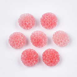 Light Coral Synthetic Coral Beads, Dyed, Lotus Flower, Light Coral, 15x16x9.5mm, Hole: 1.4mm