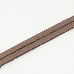 Brun Saddle Fil de daim, cordon suede, dentelle de faux suède, de simili cuir, selle marron, 3x1mm, 100 yards / rouleau (300 pieds / rouleau)