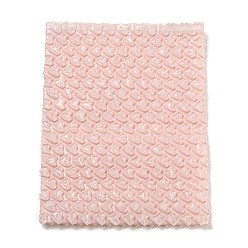 Rose Brumeux Sacs d'emballage en plastique, courrier à bulles, rectangle, rose brumeuse, 20.1~20.3x15.3~15.5x0.4 cm