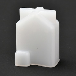 Белый Силиконовые формы для дома, формы для литья смолы, для уф-смолы, изготовление ювелирных изделий из эпоксидной смолы, белые, 24x32x43 мм, готовая продукция: 21x27x41 мм