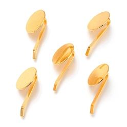 Золотой Железные заколки для волос, пони крючок, золотые, 31x18x8.9 мм